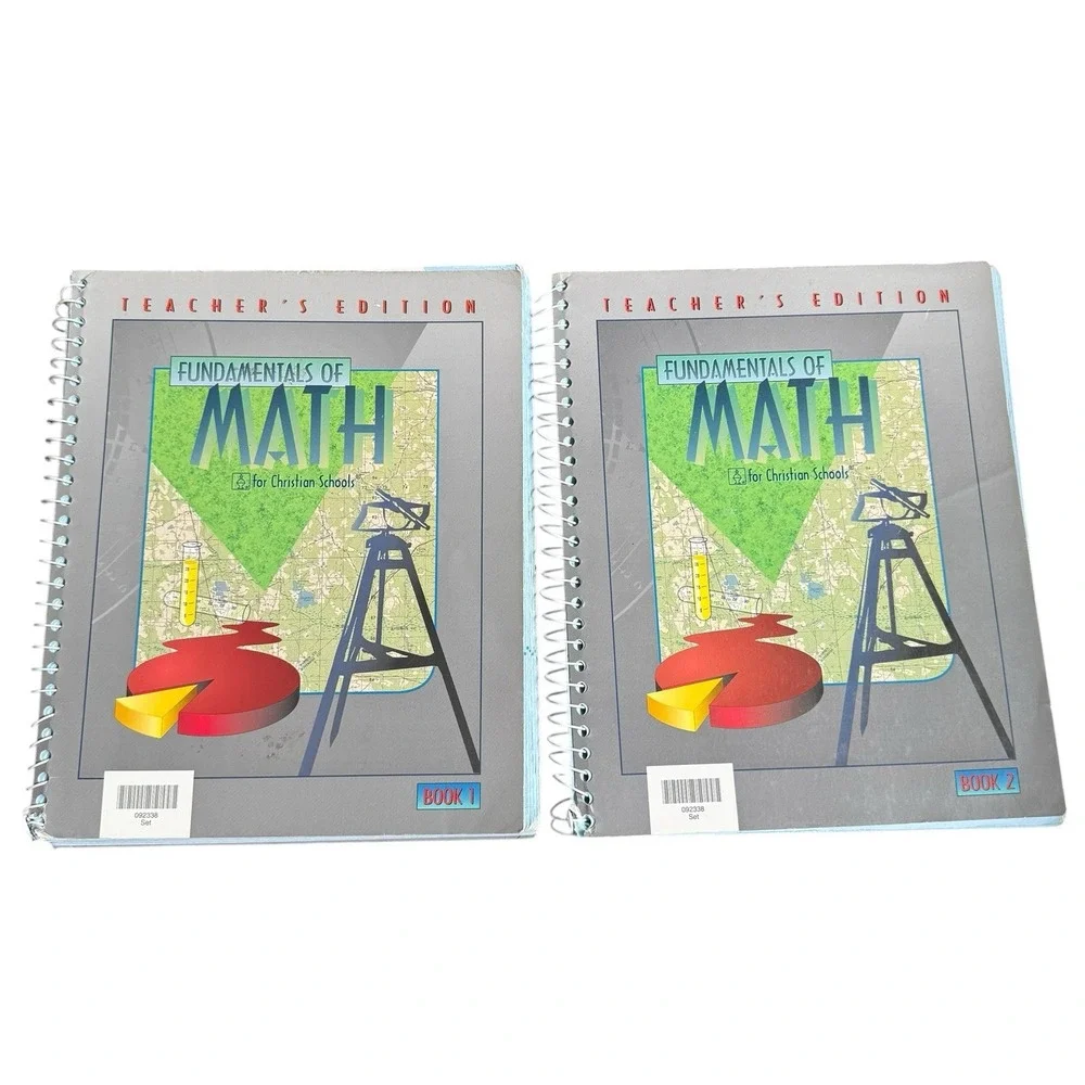 Fundamentals of Math For Christian Schools Teacher's Edition 1 & 2